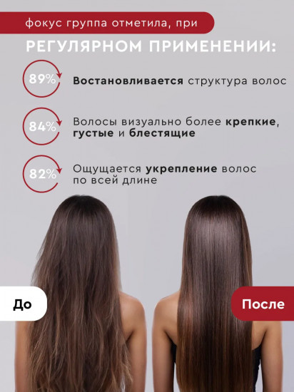 Шампунь для поврежденных волос «Молекулярное восстановление»