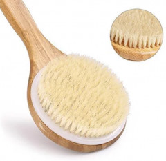 Щетка деревянная с натуральной щетиной - Фото 1