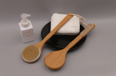 Щетка деревянная с натуральной щетиной - Фото 3