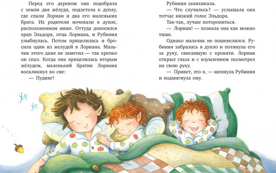 Рубиния Чудесное Сердце, смелая девочка из рода лесных эльфов. Тайна черных перьев