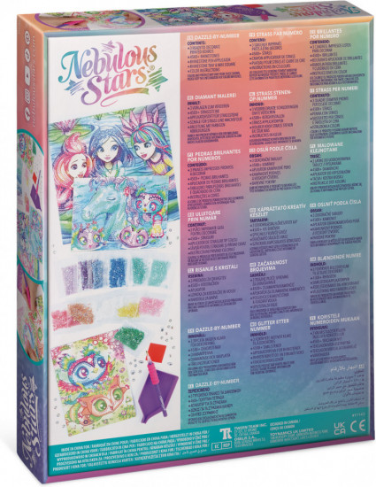 Игрушка для детского творчества. Картина по номерам из страз