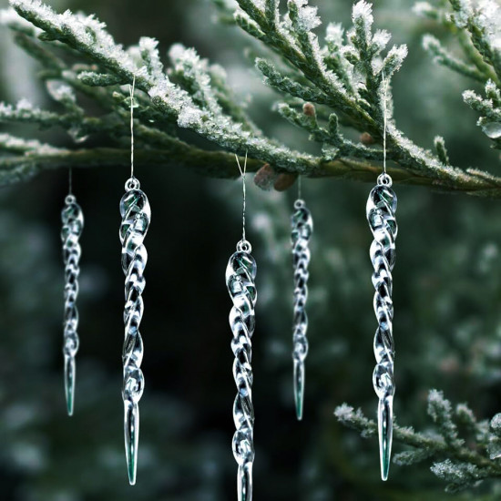 Набор новогодних украшений «Сосульки»