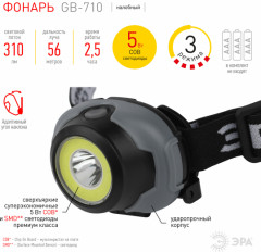 Фонарь налобный «Криптон GB-710» - Фото 4