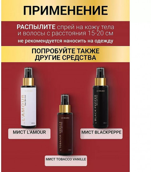 Мист для тела «Baccarat»