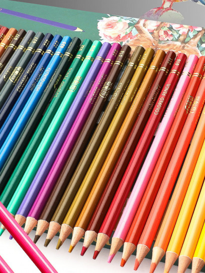 Набор карандашей цветных с масляным грифелем