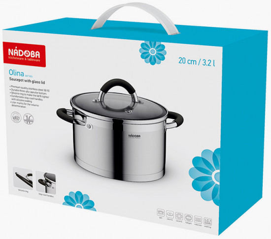 Кастрюля с крышкой