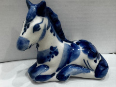 Фигурка декоративная «Лошадка лежащая» - Фото 1
