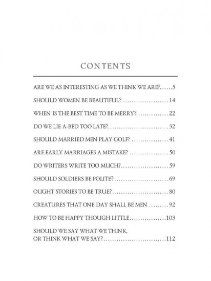 Idle Thoughts of an Idle Fellow. Part IV