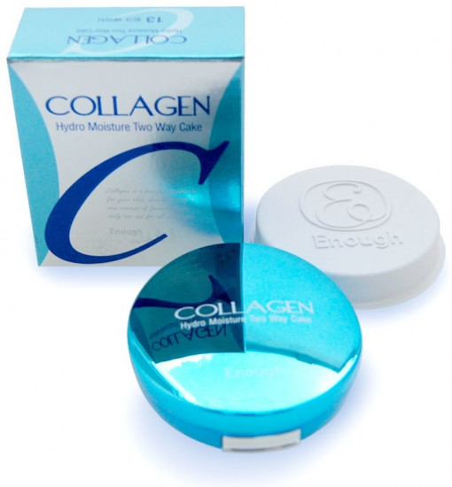 Пудра для лица SPF25 «Collagen Hydro Moisture Two Way Cake», оттенок 13