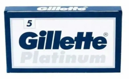 Комплект сменных лезвий для T-образной бритвы «Platinum»