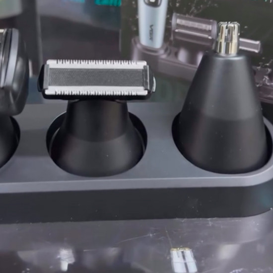 Триммер для стрижки бороды и волос универсальный 4 в 1 VGR V-634