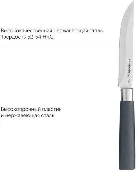 Набор ножей с универсальным блоком «Haruto»