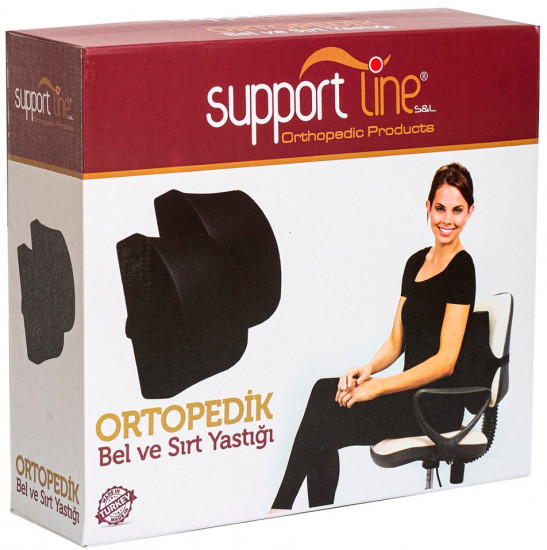 Ортопедическая подушка для поясницы с эффектом памяти «Ersamed SL-06»