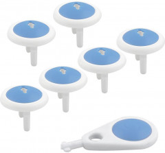 Набор заглушек для розеток с ключом - Фото 2