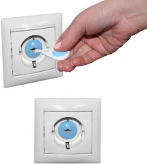 Набор заглушек для розеток с ключом - Фото 3