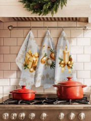 Комплект полотенец кухонных «Christmas elegance» - Фото 3