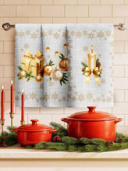 Комплект полотенец кухонных «Christmas elegance» - Фото 9