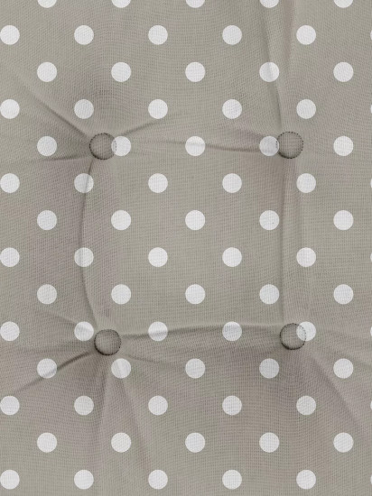 Подушка на стул плоская «Горох»