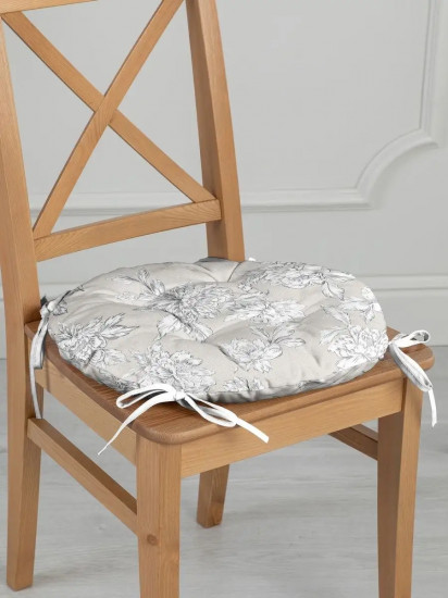 Подушка на стул с тафтингом «Bottega Verde»