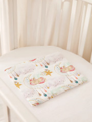 Подушка плоская для новорожденных «Unicorns» - Фото 6