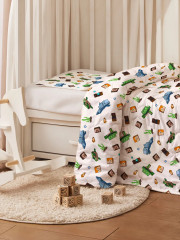 Подушка плоская для новорожденных «Подводный майнкрафт» - Фото 3