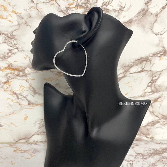 Серьги женские «Сердце»