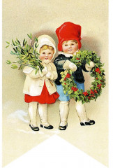 Чудеса в сочельник. Набор новогодних флажков - Фото 5