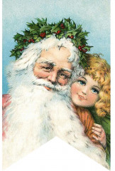 Чудеса в сочельник. Набор новогодних флажков - Фото 9