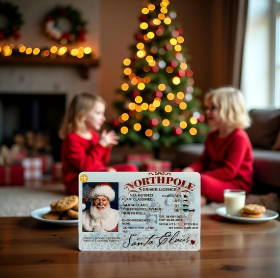 Волшебные водительские права Санты