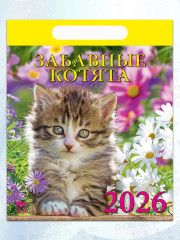 Календарь настенный на 2026 год «Забавные котята» - Фото 4