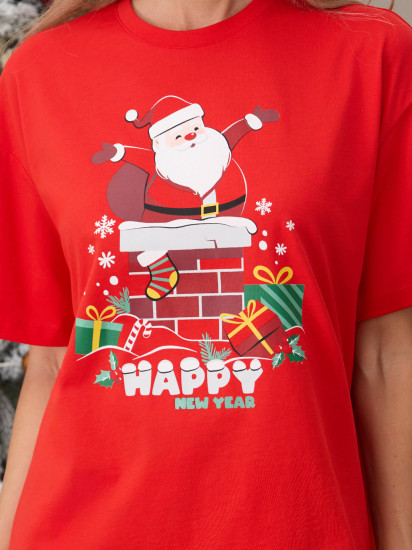Пижама женская «Claus red»