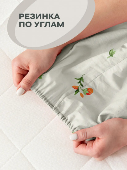 Простыня на резинке «Павловопосадский»