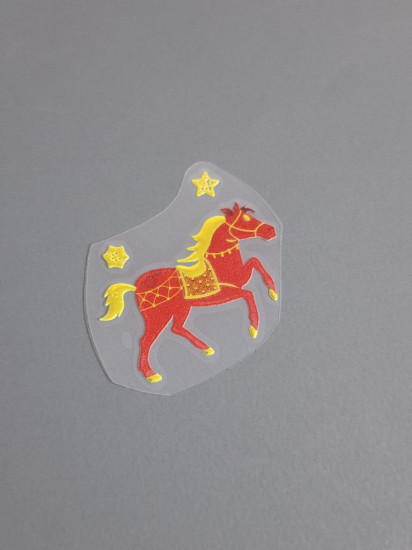 Набор наклеек для декора «Золото лошади»