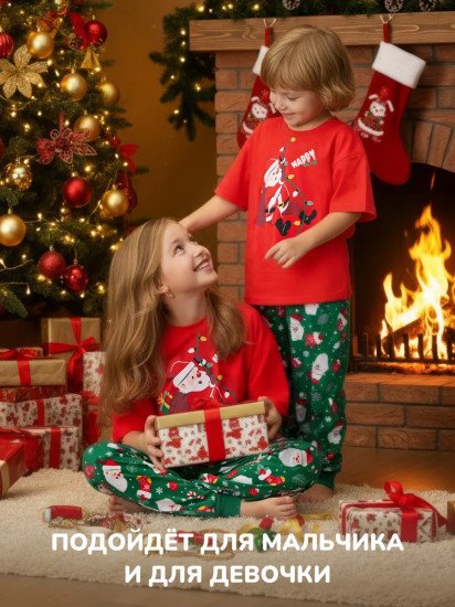 Пижама детская «Claus red»