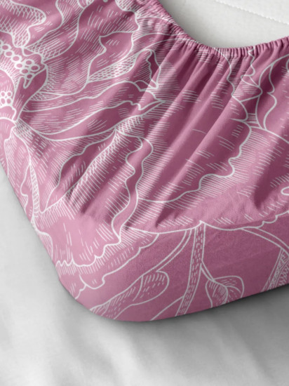 Простыня на резинке «Blush Joy»