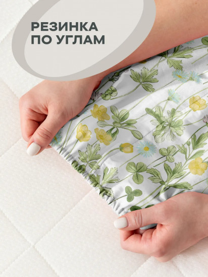 Простыня на резинке «Field»