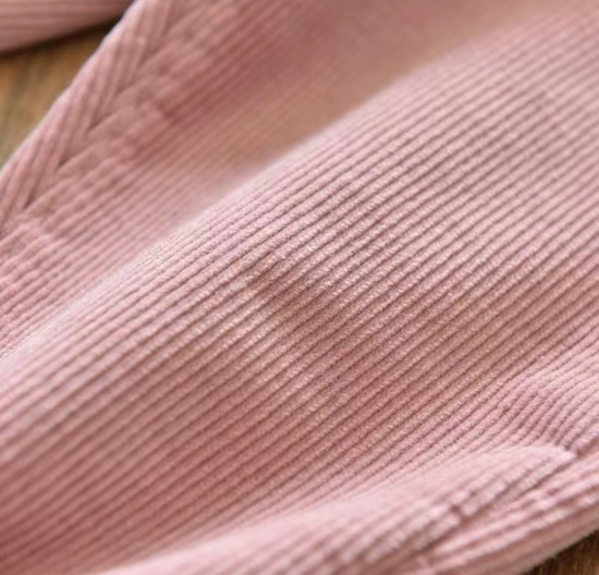 Утепленные вельветовые брюки для девочек