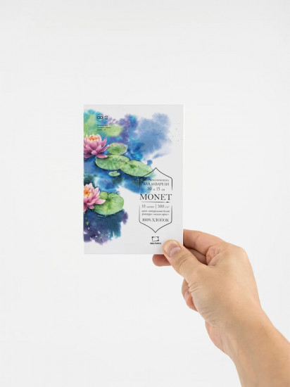 Скетчбук-гармошка для акварели «Monet»