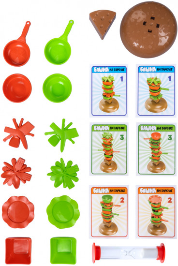 Игра настольная «Башня на тарелке»