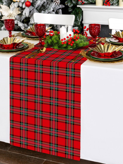 Скатерть-дорожка «Red scots Style»