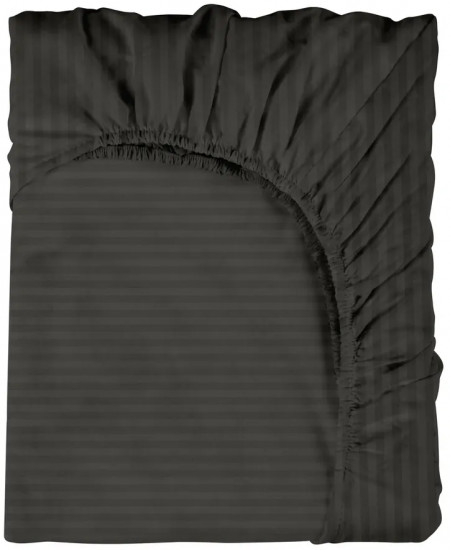 Простыня на резинке «Charcoal»