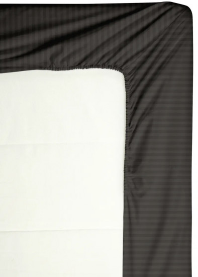 Простыня на резинке «Charcoal»