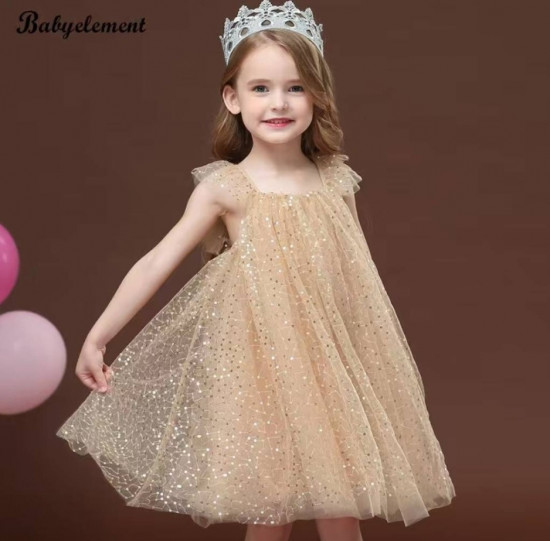 Платье с пайетками для девочек