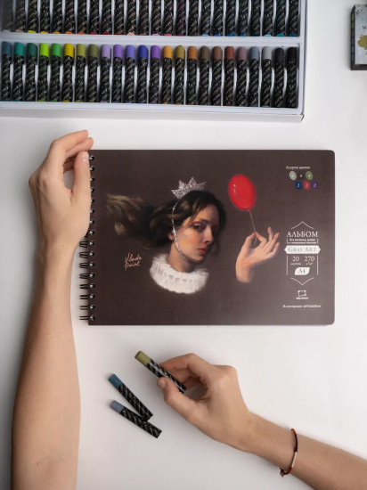 Скетчбук для пастели «GrafArt»