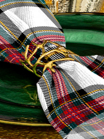 Комплект салфеток «White scots Style»