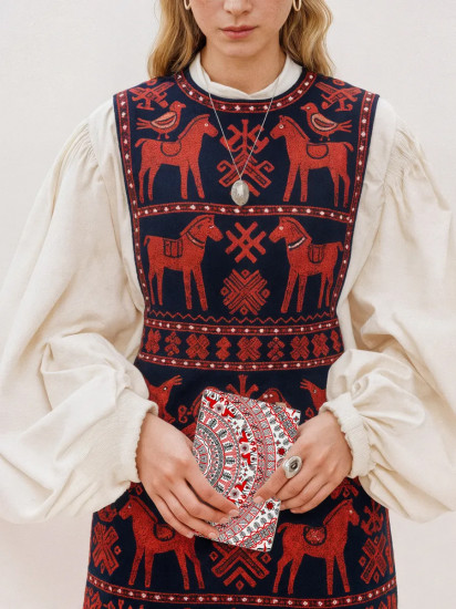 Обложка на паспорт чехол «Мезенская»