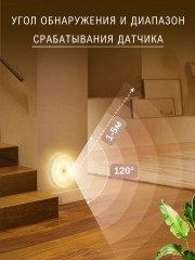 Ночник с датчиком движения - Фото 5