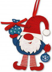 Набор для творчества «Ёлочная игрушка «Гном»» - Фото 1