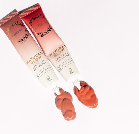 Румяна для лица «Natural Glow», оттенок 4 Berry Blush