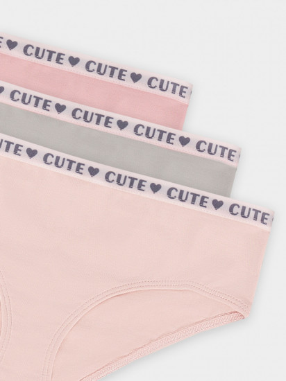 Трусы-слип для девочек комплект